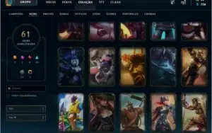 Conta de LoL ( PRECINHO PRA HOJE)