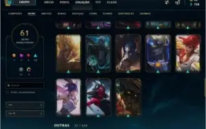 Conta de LoL ( PRECINHO PRA HOJE)