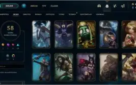 conta de league of legends