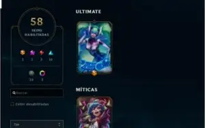 conta de league of legends
