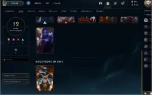 Conta LOL Platina IV - FULL acesso