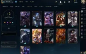 Conta LOL Platina IV - FULL acesso