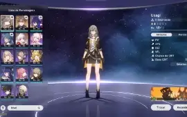 Honkai Star Rail - Seele + Clara + Welt & Cone