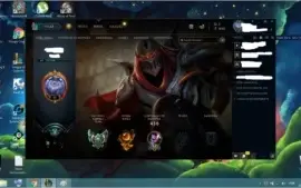 CONTA PLATINA 1 COM BORDA DE PLATINA 111 CHAMPS 47 SKINS