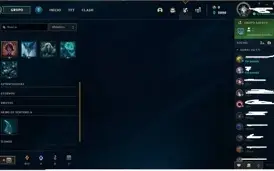 conta platina III com winrate de 60% 4 skins leandárias