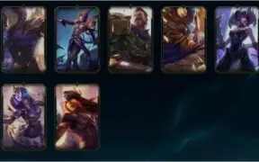 Conta com 427 skins / tds champs / Elise ~ Morg Vitoriosas