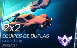 Conta rocket league CHAMPION 3