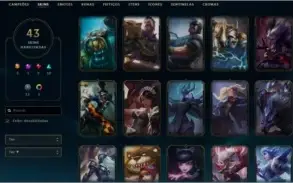 Venda de conta do LOL