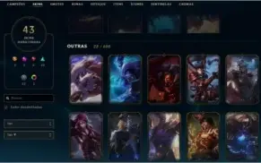 Venda de conta do LOL