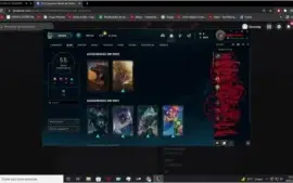 conta de lol quase todos campeões , 55 skins !