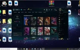 conta de lol quase todos campeões , 55 skins !