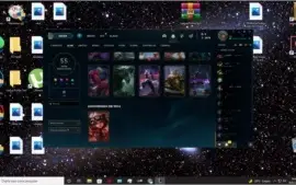 conta de lol quase todos campeões , 55 skins !