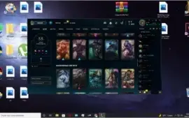 conta de lol quase todos campeões , 55 skins !