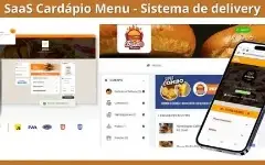 Cardápio Menu - Sistema de delivery (SaaS)