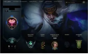 CONTA LOL PLATINA 3