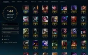 CONTA LOL PLATINA 3