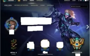 CONTA LOL CHALLENGER