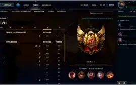 Conta lol gold 2