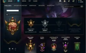Conta ouro 3 com 150 champs e 167 skins Nivel 467 (MAIN ADC)