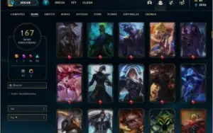 Conta ouro 3 com 150 champs e 167 skins Nivel 467 (MAIN ADC)