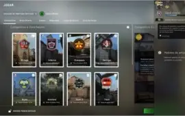 CONTA CSGO PRIME - MOEDA DIAMANTADA DA OP. PRESA QUEBRADA
