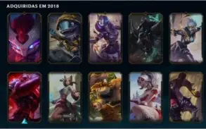 CONTA LVL 147 PRATA 1 VARIAS SKINS LENDÁRIAS
