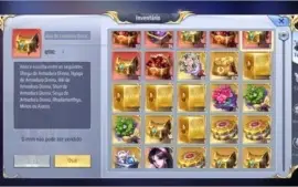 SAINT SEIYA AWAKENING - COM 1320 GEMAS AVANÇADAS E LIVROS