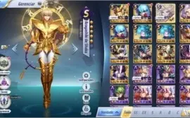 SAINT SEIYA AWAKENING - COM 1320 GEMAS AVANÇADAS E LIVROS