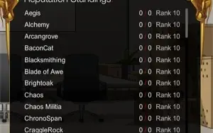 CONTA AQW; PRATICAMENTE TODOS HARDFARMS; RANK 10 ALL FACÇÕES