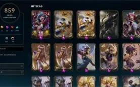 Conta de lol 860 skins