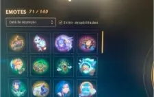 Conta league of legends Bala