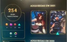 Conta league of legends Bala