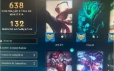 Conta league of legends Bala