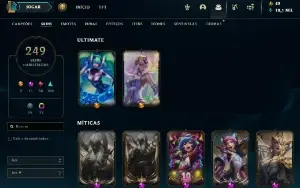 Conta Esmeralda 4 Mmr alto Varias skins