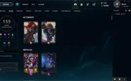 Conta Lol + Valorant