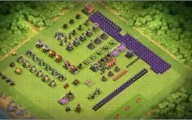 Clash of clans cv8 semi full, cdc 6 semi full