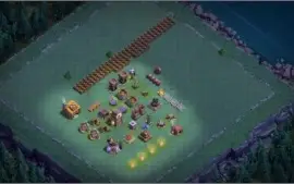 Clash of clans cv8 semi full, cdc 6 semi full