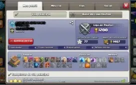 Clash of clans cv8 semi full, cdc 6 semi full
