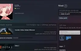 Conta Steam 9 anos (2013)