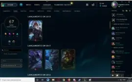 Conta de LOL platina 3 solo/duo diamante 3 TFT ALL Champions