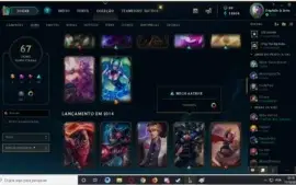Conta de LOL platina 3 solo/duo diamante 3 TFT ALL Champions