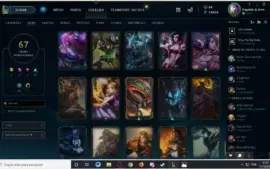 Conta de LOL platina 3 solo/duo diamante 3 TFT ALL Champions