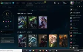 Conta de LOL platina 3 solo/duo diamante 3 TFT ALL Champions