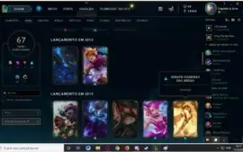Conta de LOL platina 3 solo/duo diamante 3 TFT ALL Champions