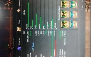 Druid 267 Ferobra / Knight 459 Belobra
