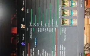 Druid 267 Ferobra / Knight 459 Belobra