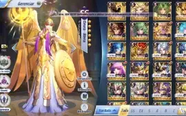 Conta Bem Upada Saint Seiya Awakening  envio imediato!