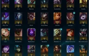Conta League Of Legends 46 Skin