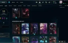 Vendo Smurf Ouro 4 com 38 skins
