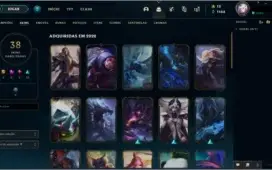 Vendo Smurf Ouro 4 com 38 skins